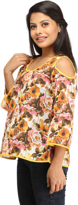 Ankita Casual Printed Women Multicolor Top
