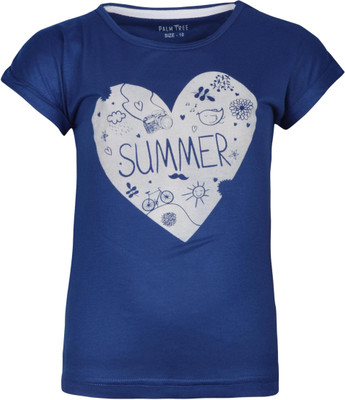 

Gini & Jony Baby Girls Casual Viscose Top(Blue, Pack of 1, C653