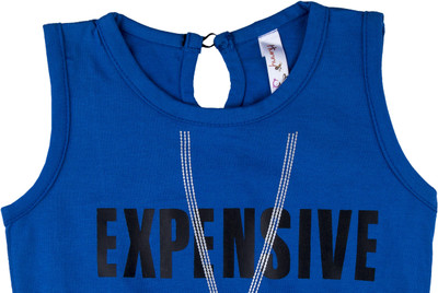 

Hunny Bunny Girls Casual Cotton Crop Top(Blue, Pack of 2, T.blue