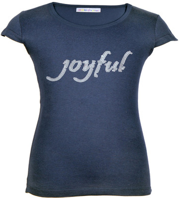 

Gkidz Girls Casual Cotton Top(Pack of 1, Navy