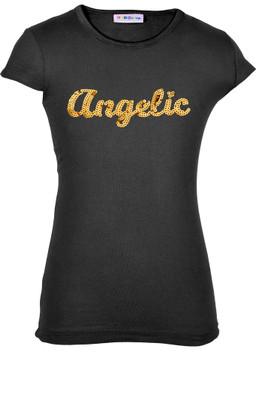 

Lil Orchids Girls Casual Cotton Top(Black, Pack of 1