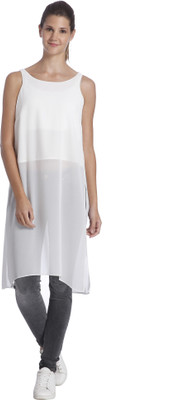 

Only Casual Sleeveless Solid Women's Black, Yellow Top, Egret