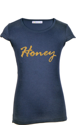 

Lil Orchids Casual Cotton Top(Blue, Pack of 1, Navy