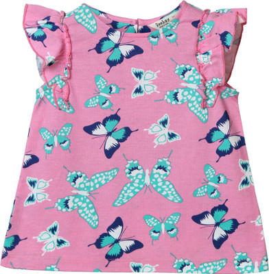 

Beebay Casual Cotton Top(Pink, Pack of 1)