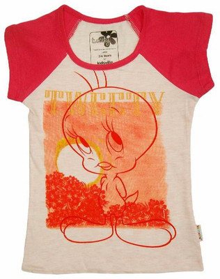 

Tweety Casual Cotton Top(Multicolor, Pack of 1
