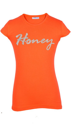 

Lil Orchids Casual Cotton Top(Orange, Pack of 1, Coral