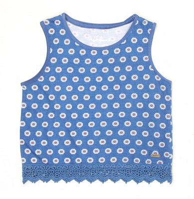 

Pepe Jeans Girls Casual Cotton Top(Blue, Pack of 1, Indigo