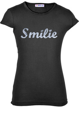 

Lil Orchids Casual Cotton Top(Black, Pack of 1