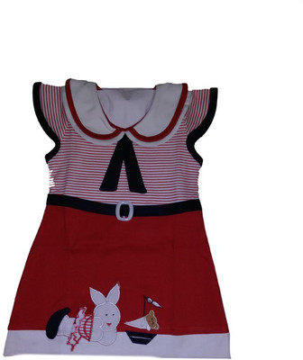

Belle Girl Girls Midi/Knee Length Casual Dress(Blue)