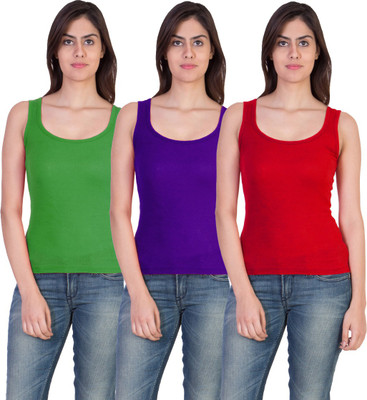 ParasTrade Women Tank Top/Vest(Pack of 3)