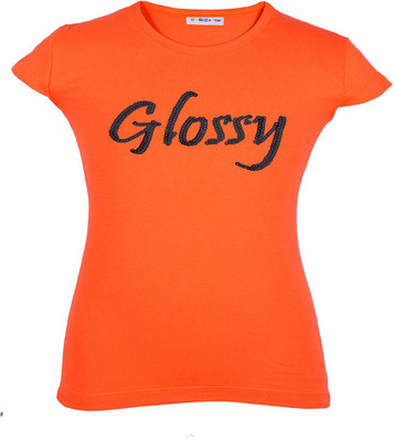 

Gkidz Girls Casual Cotton Top(Pack of 1, Coral