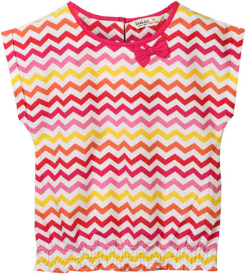 

Beebay Girls Casual Cotton Top(Pink, Pack of 1)