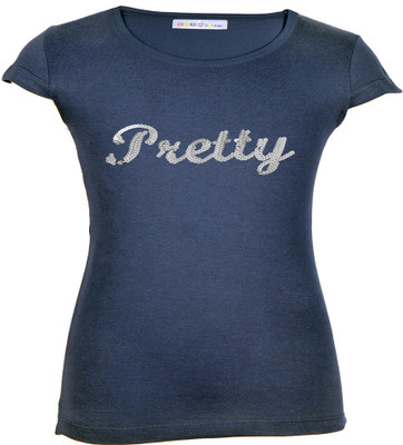 

Gkidz Girls Casual Cotton Top(Pack of 1, Navy