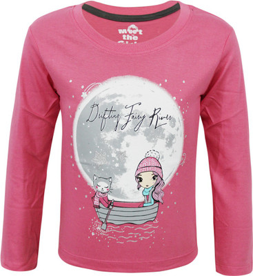

Kothari Girls Casual Cotton Top(Pink, Pack of 1, Dpink