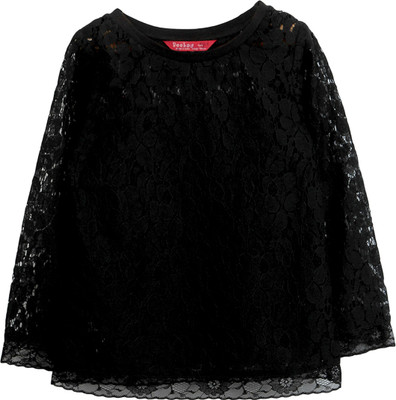 

Beebay Party Cotton Top(Black, Pack of 1)