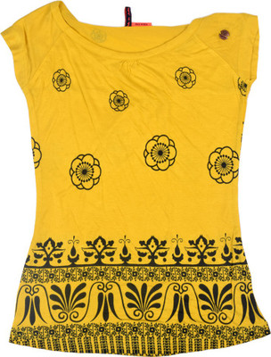 

SuperYoung Girls Casual Cotton Top, Yellow
