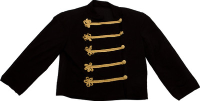 

Pure Nautanki Casual Viscose Top(Black, Pack of 1, Black & gold