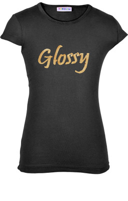

Lil Orchids Casual Cotton Top(Black, Pack of 1