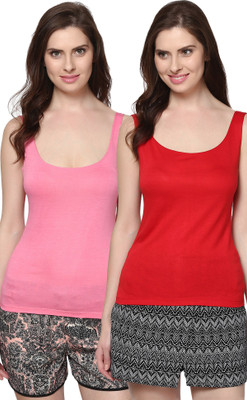 Trend18 Casual Sleeveless Solid Women