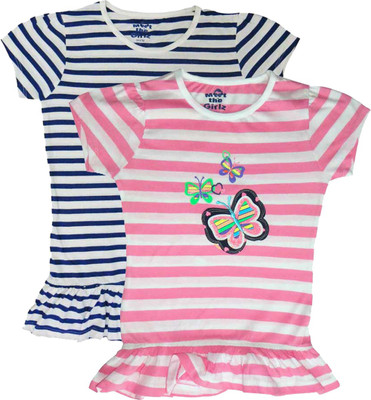

Kothari Girls Casual Cotton Top(Multicolor, Pack of 2