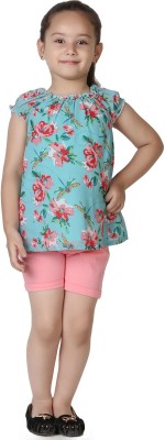 

Beebay Girls Casual Polyester Top(Blue, Pack of 1), Green