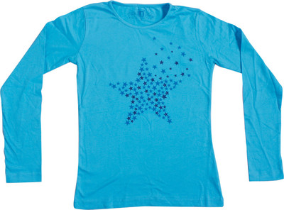 

Indirang Girls Casual Cotton Top(Blue, Pack of 1