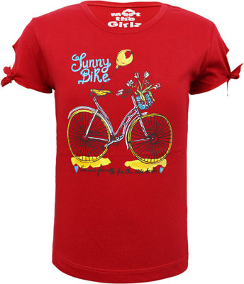 

Kothari Girls Casual Cotton Top(Red, Pack of 1, Maroon