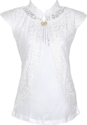 62% OFF on Gee & Bee Casual Cotton Top(White, Pack of 1) 62% OFF on Gee & Bee Casual Cotton Top(White, Pack of 1)