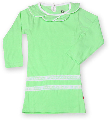 

Dreamszone Girls Casual Cotton Full Sleeve Top(Light Green, Pack of 1), Lime
