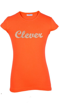 

Lil Orchids Casual Cotton Top(Orange, Pack of 1, Coral