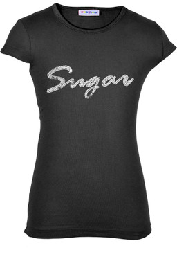 

Lil Orchids Girls Casual Cotton Top(Black, Pack of 1