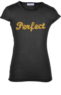 

Lil Orchids Girls Casual Cotton Top(Black, Pack of 1