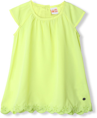 

FS Mini Klub Casual Cotton Top(Yellow, Pack of 1, Lime green