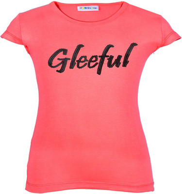 

Gkidz Girls Casual Cotton Top(Pack of 1, Blossom berry