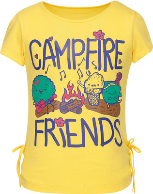 

Stop By Shoppers Stop Girls Casual Cotton Top(Yellow, Pack of 1