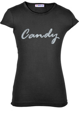 

Lil Orchids Casual Cotton Top(Black, Pack of 1