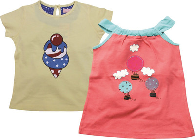 

Jus Cubs Casual Cotton Top, Multicolor