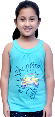 

MC Casual Cotton Top(Light Blue, Pack of 1