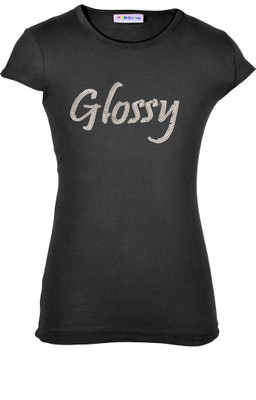 

Lil Orchids Girls Casual Cotton Top(Black, Pack of 1