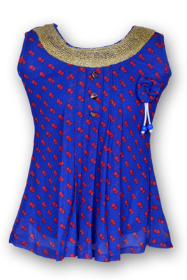 54% OFF on Gee & Bee Casual Cotton Top(Blue, Pack of 1) 54% OFF on Gee & Bee Casual Cotton Top(Blue, Pack of 1)