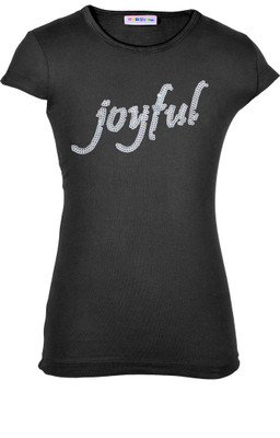

Lil Orchids Casual Cotton Top(Black, Pack of 1