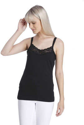 

Vero Moda Casual Sleeveless Solid Women's Black Top