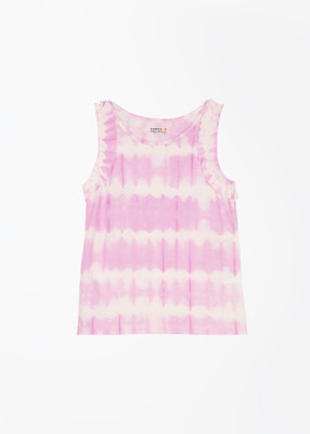 

People Girl's Casual Cotton Top(Pink