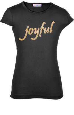 

Lil Orchids Casual Cotton Top(Black, Pack of 1