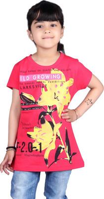 71% OFF on Skidlers Girls Casual Cotton Top(Pink, Pack of 1) 71% OFF on Skidlers Girls Casual Cotton Top(Pink, Pack of 1)