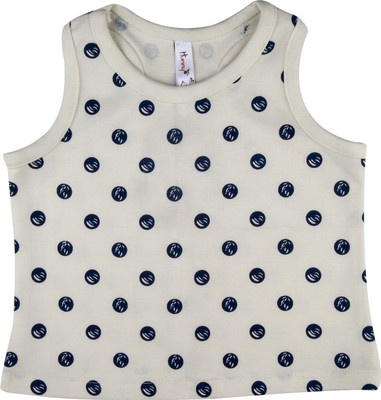

Hunny Bunny Casual Cotton Tank Top(White, Pack of 1, Cream
