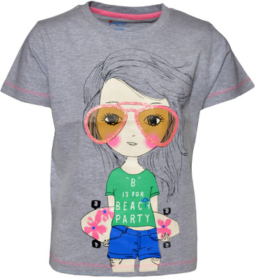 

Pepito Casual Cotton Top(Grey, Pack of 1, Multi