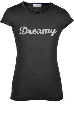 

Lil Orchids Casual Cotton Top(Black, Pack of 1