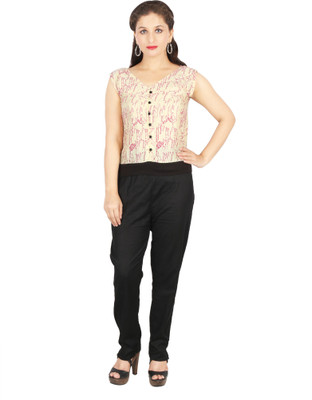 

Mira Casual Sleeveless Printed Women's Yellow, Red Top