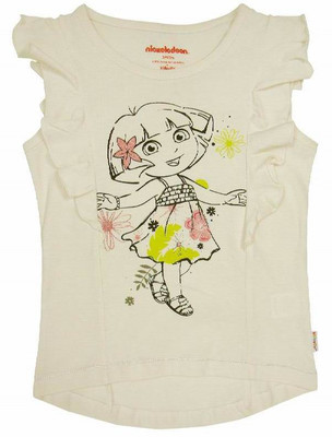 

Dora Casual Cotton Top(Beige, Pack of 1, Ivory & rose pink